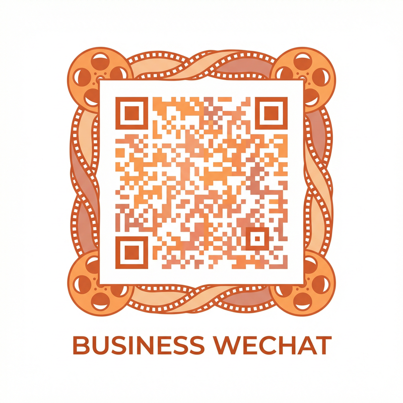 高清3D动漫商务二维码